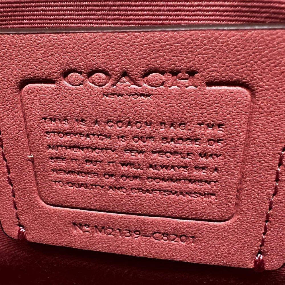 Coach Dempsey Carryall With Garden Plaid Print And Coach Patch Coach c8201 - Picture 8 of 11